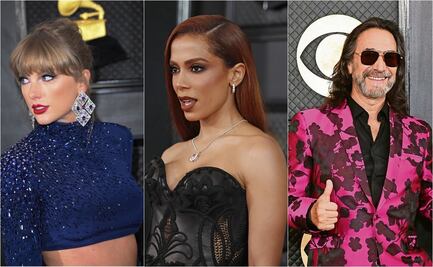 Taylor Swift, Anitta y Marco Antonio Solís en la alfombra roja de los Premios Grammy 2023