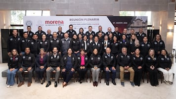 Delfina Gómez encabeza plenaria de Morena en Edomex y llama a cerrar filas con Sheinbaum