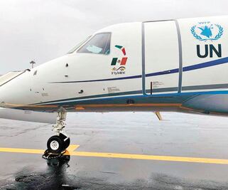 FlyMex gana licitación de transporte de la ONU
