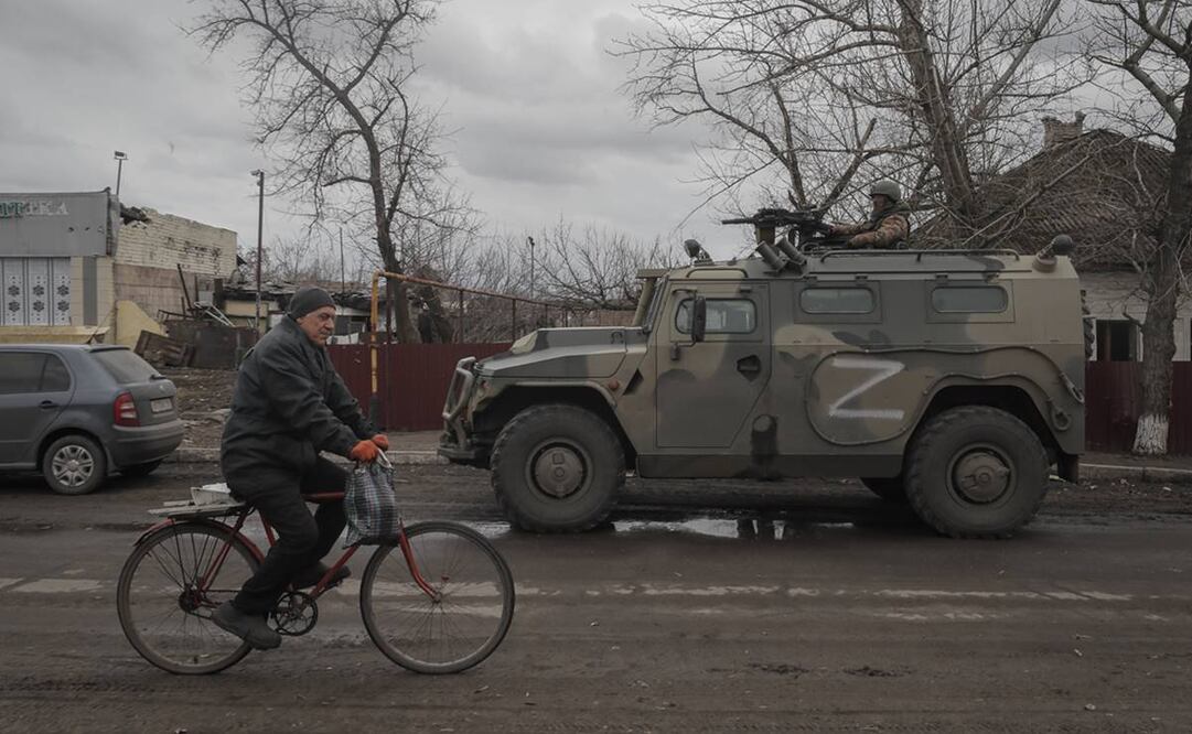 A principios de esta semana, Rusia señaló que podría reducir sus objetivos bélicos para centrarse en el este de Ucrania. Foto: EFE