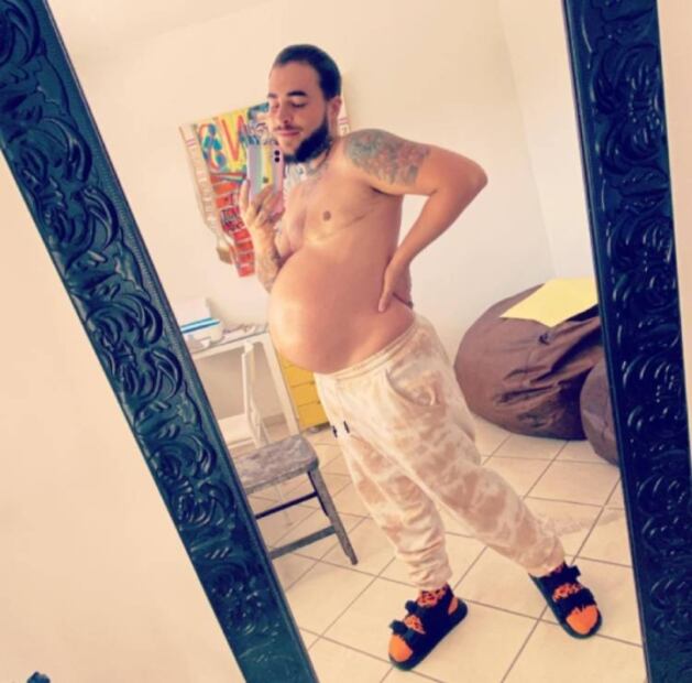 Hombre trans embarazado protagoniza campaña de ropa 