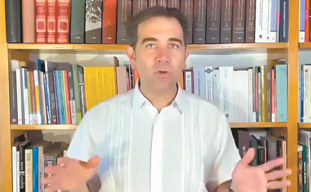 El presidente del INE, Lorenzo Córdova, destaca que el proceso electoral avanza conforme a los calendarios. Foto: TOMADA DE TWITTER