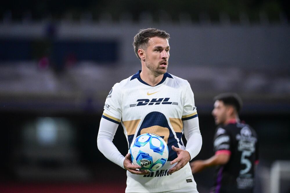 Aaron Ramsey metió su primer gol con Pumas / Foto: Imago7