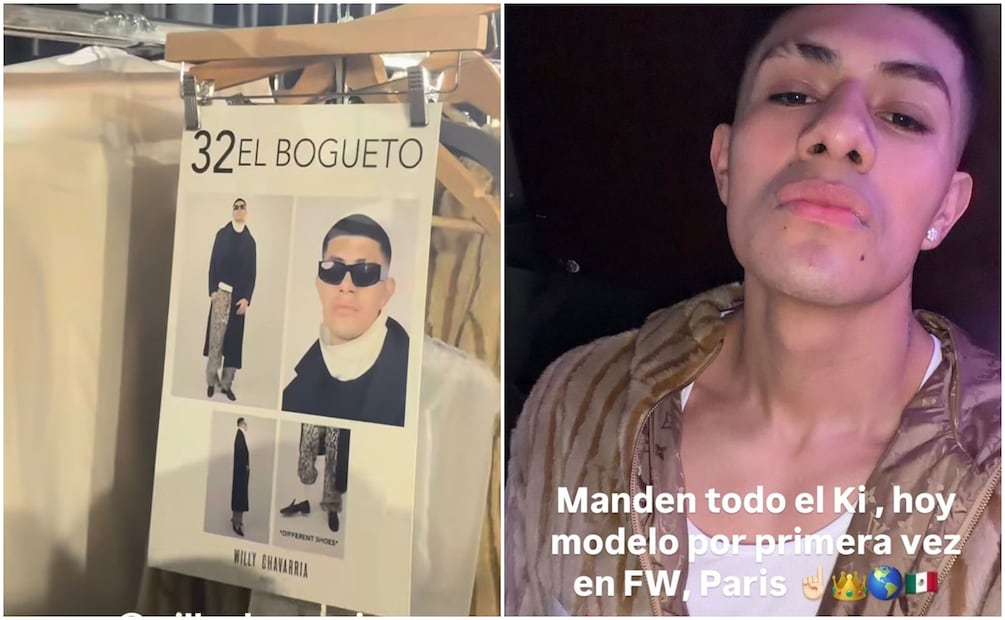 Los artistas debutaron en la pasarela con el diseñador Willy Chavarría. Fotos: Redes Sociales