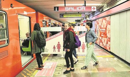 Todas las estaciones del Metro permanecerán abiertas durante marchas por el 8M