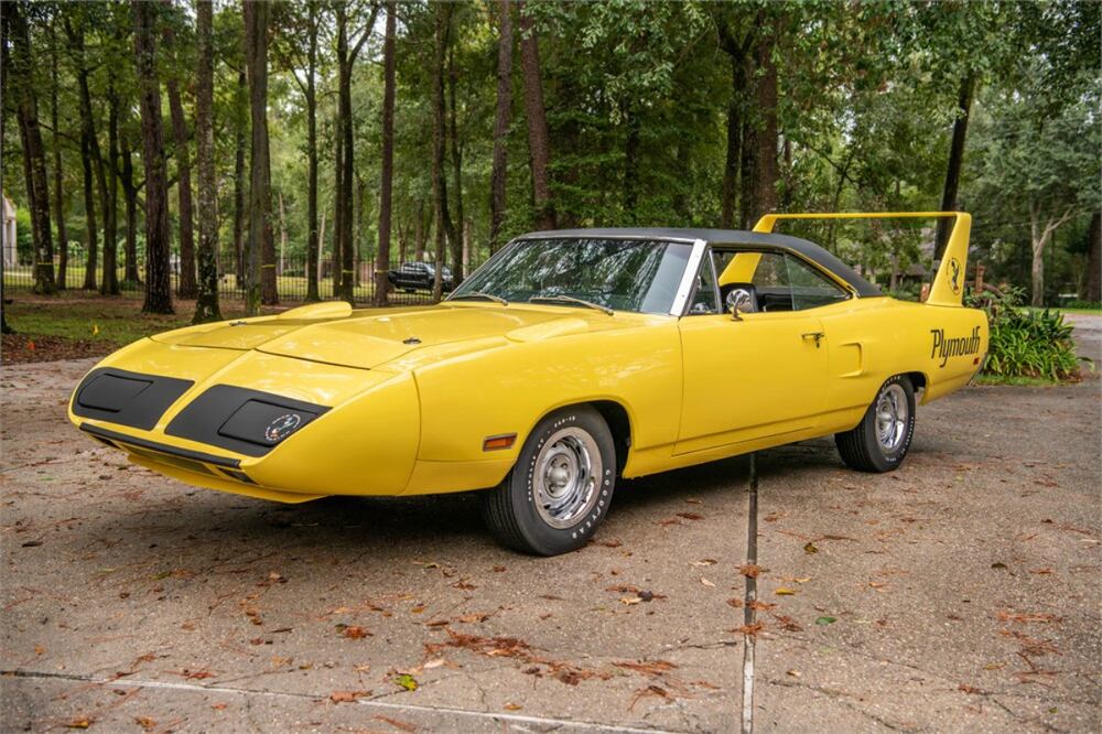 A subasta: Plymouth Superbird 1970 totalmente restaurado