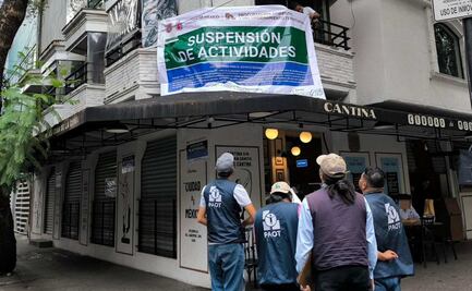 Suspenden temporalmente Cantina Ciudad de México en alcaldía Cuauhtémoc; superó límites permitidos de ruido