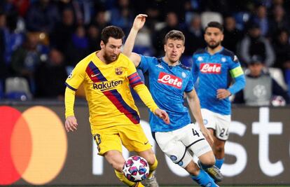 Barcelona vs Napoli se jugará a puerta cerrada por Coronavirus