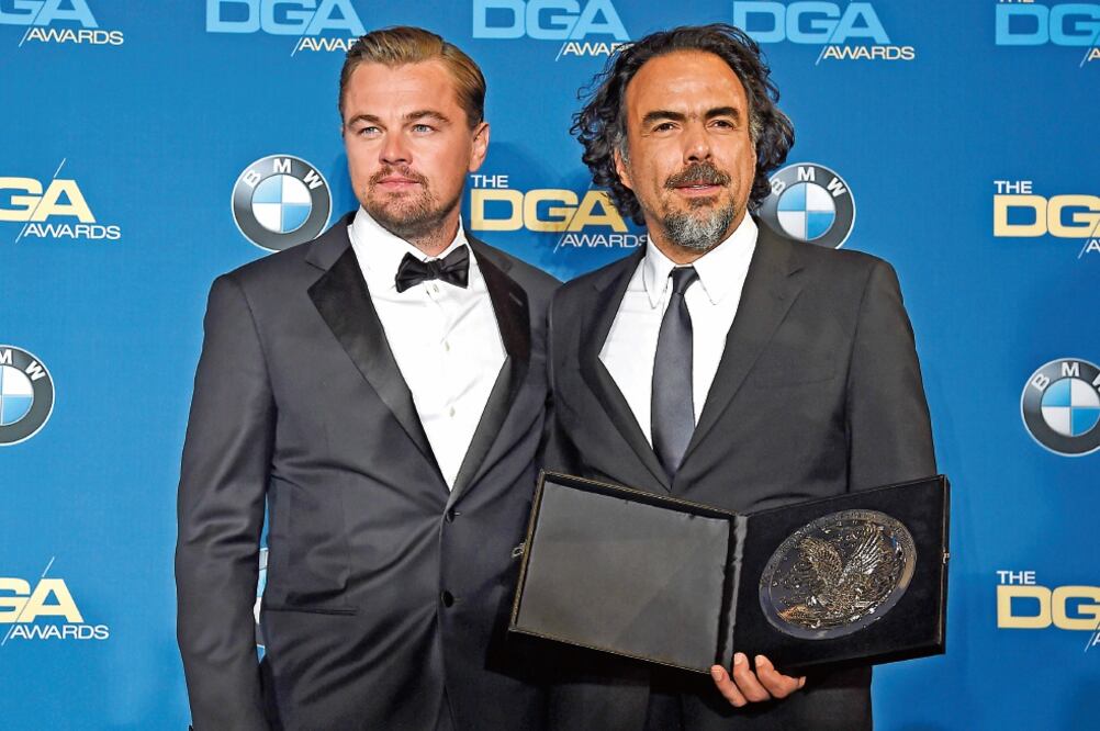 El cineasta estuvo acompañado por Leonardo DiCaprio y su equipo del filme (CHRIS PIZZELLO. AP)