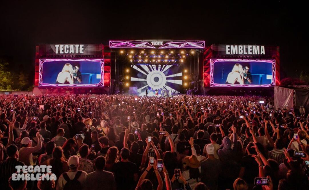 El festival se realizará en el Autódromo Hermanos Rodríguez el 13 y 14 de mayo. / Foto: Instagram @tecate_emblema