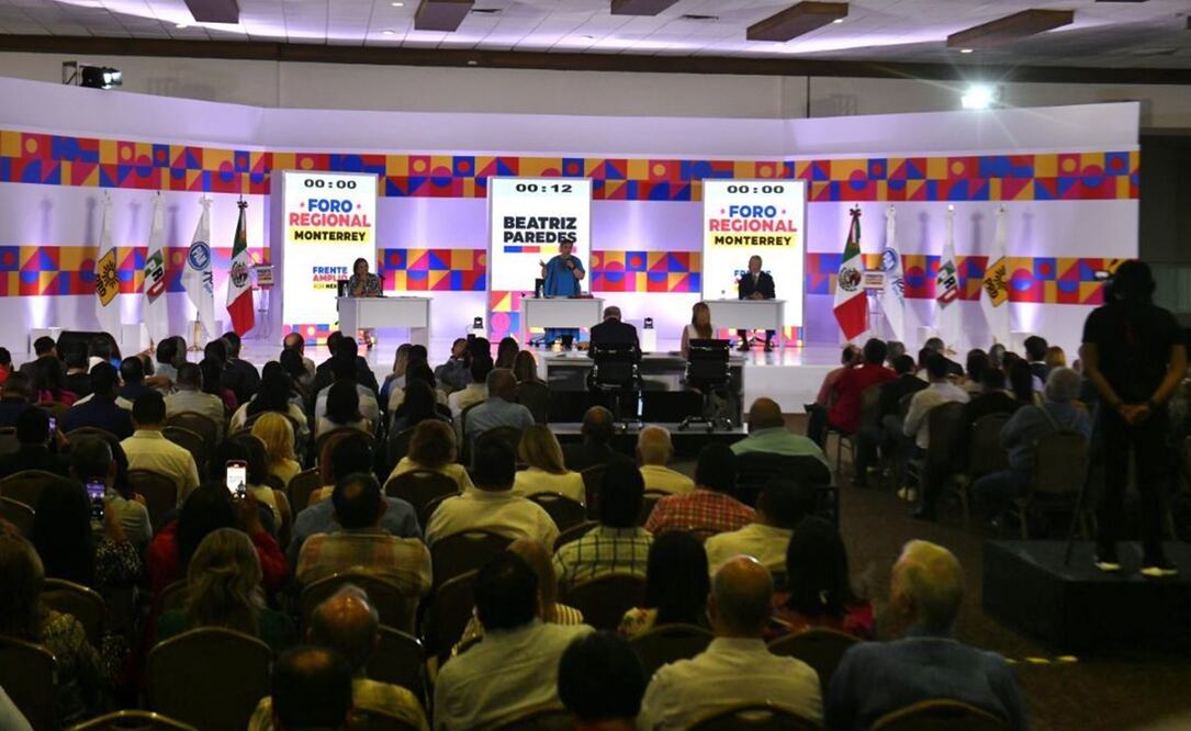 Segundo foro regional del Frente Amplio por México. Foto: especial