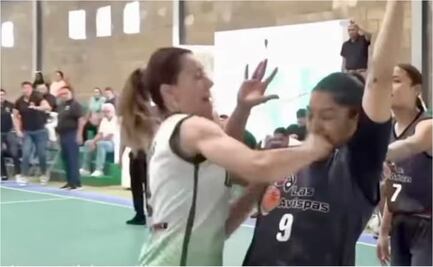 VIDEO: Basquetbolista es suspendida dos años por dar puñetazo a rival en la Liga Mexicana Femenil