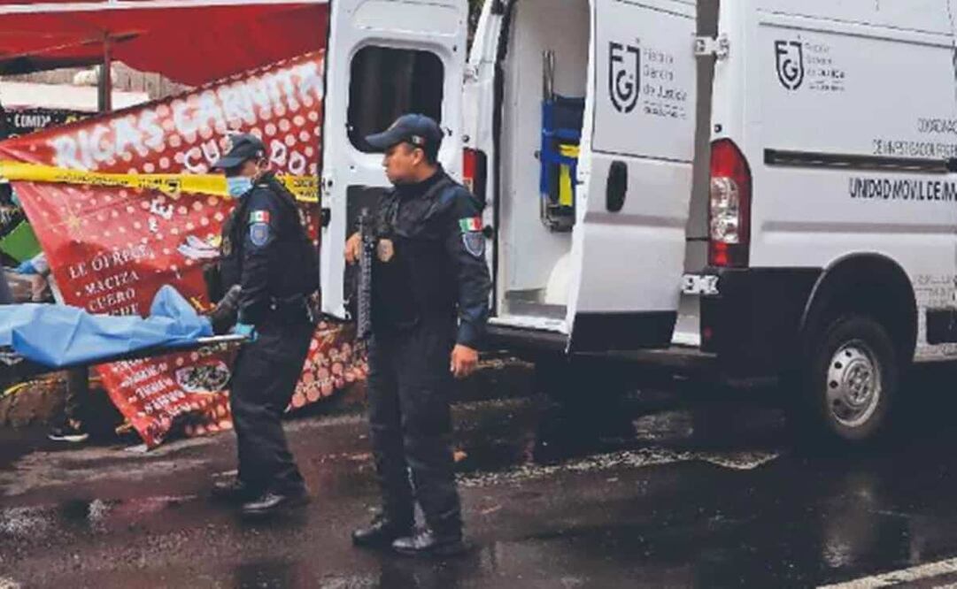 Los hechos ocurrieron en un tianguis de la colonia Zacahuitzco. Fernanda Rojas EL UNIVERSAL