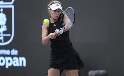Anna Kalinskaya elimina a Camila Osorio del Abierto de Zapopan