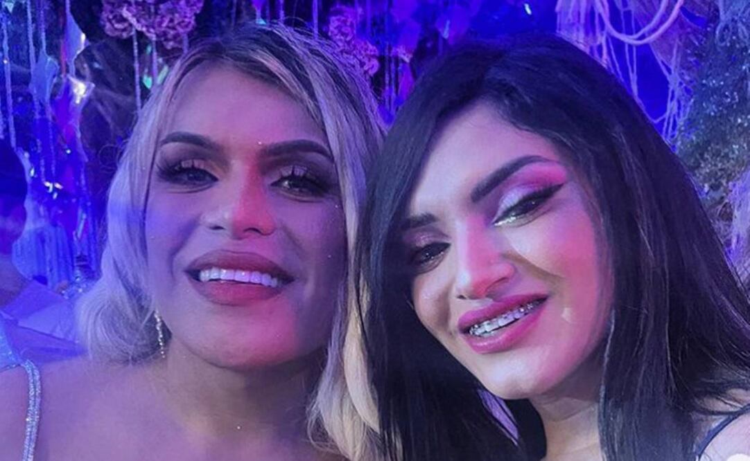 Wendy Guevara y Charlotte Lascurain convivieron en la fiesta que le organizaron a Wendy en León. Foto: Instagram.