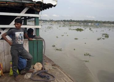 Un río devora la isla fluvial más grande del mundo