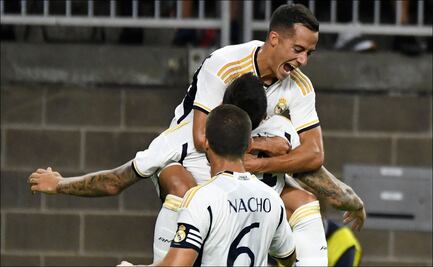 Real Madrid derrotó al Manchester United en Estados Unidos con dos golazos