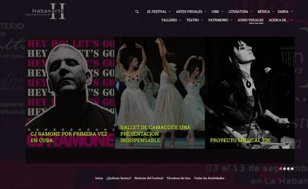 Festival de las Artes de La Habana, con invitados extranjeros