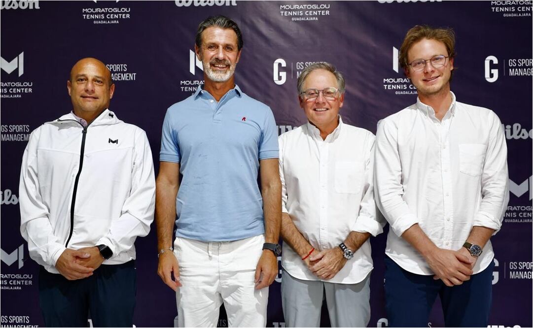 FOTO: ESPECIAL - Patrick Mouratoglou abrirá en Guadalajara su primer Centro de Tenis en Latinoamérica