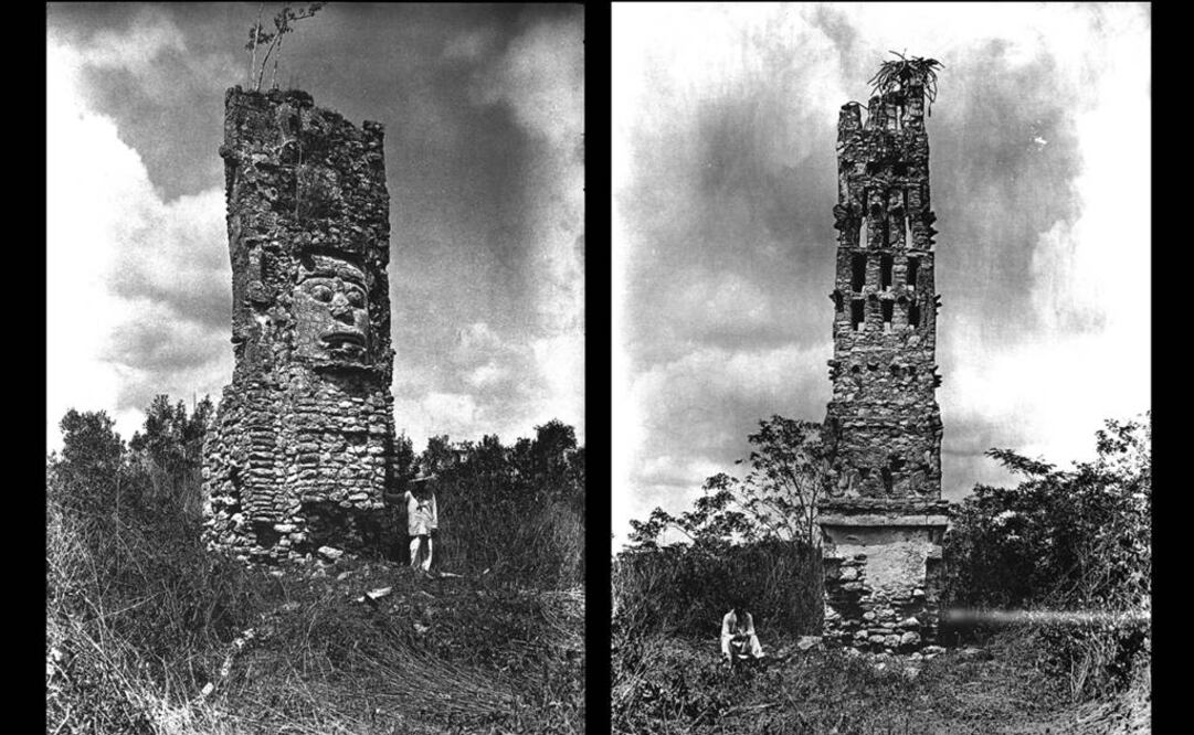 Las imágenes presentadas son de sitios arqueológicos escondidos en la selva que abarca los estados de Yucatán y Campeche. (FOTO: Secretaría de Cultura de la Ciudad de México)