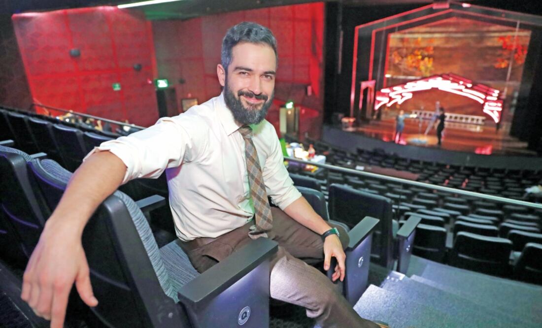 En la historia, el actor tiene alumnos a su cargo (LUCÍA GODÍNEZ. EL UNIVERSAL)