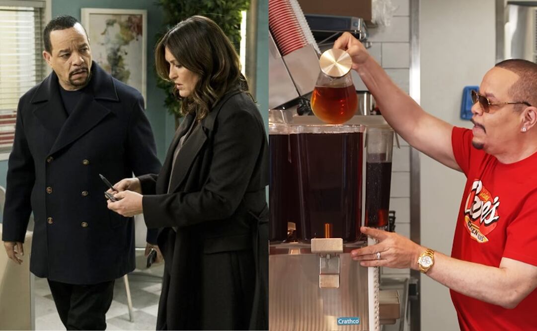 Ice-T, actor de "La ley y el orden".
Fotos: IMDb e Instagram