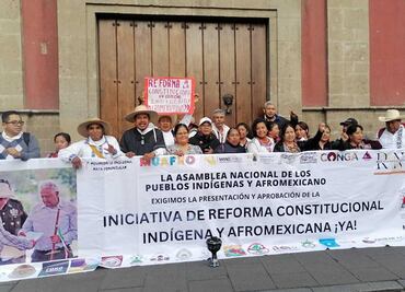 Entregan pliego petitorio para enviar al Congreso iniciativa a favor de los pueblos indígenas y afromexicanos