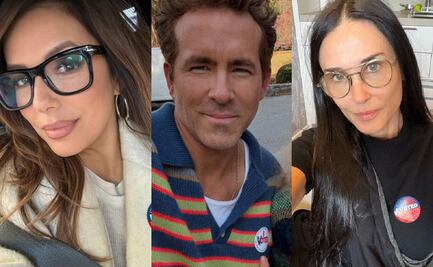 De Eva Longoria a Ryan Reynolds, los famosos que participaron en las votaciones de EU