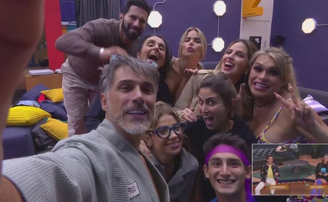 Sergio Mayer en "La casa de los famosos".