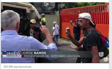 Gente comiendo de la basura, lo que enfureció a Maduro, según Jorge Ramos