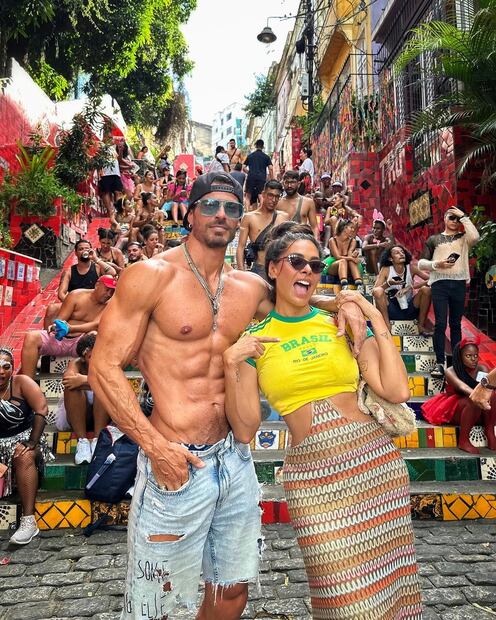 Galilea Montijo en Río de Janeiro. Foto: Instagram