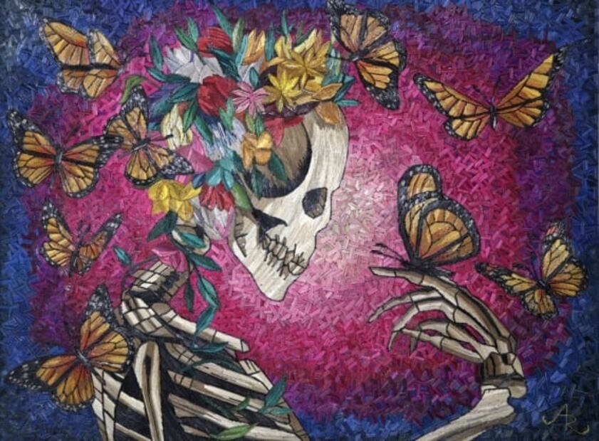 Ariosto Rivera recupera técnica del popotillo