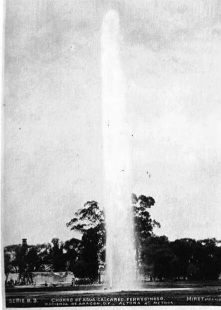 La colonia que tuvo alguna vez un “géiser” y un pozo petrolero