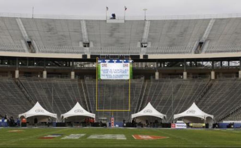 El extraño caso del Bowl cancelado