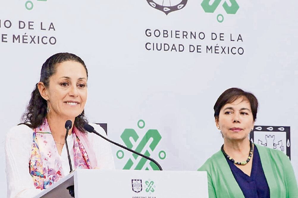 La mandataria local reprobó la construcción del Centro Deportivo Alfredo Harp Helú en 77 mil metros cuadrados, “en un espacio que es un bien público”. / ESPECIAL