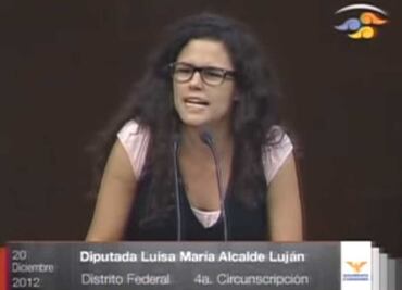 VIDEO Así pedía Luisa María Alcalde hace 11 años la eliminación de prestaciones para ministros de la Corte