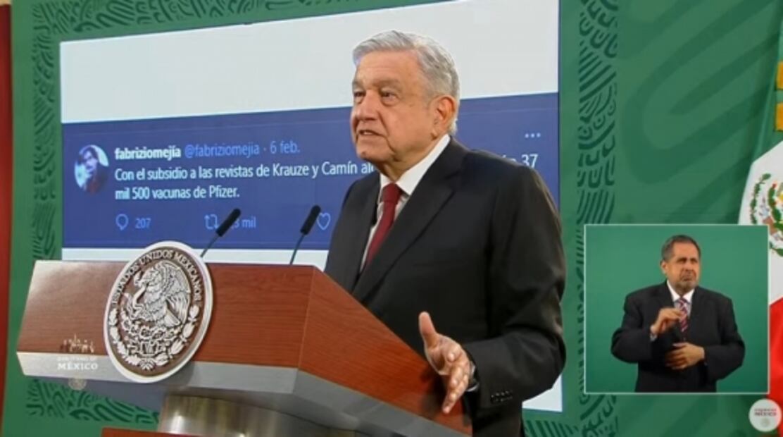La mañanera de AMLO, 9 de febrero, minuto a minuto