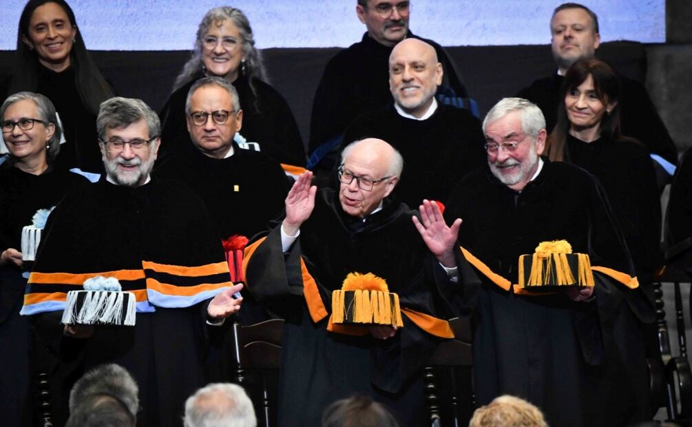 UNAM entrega honoris causa a 14 personalidades (18/11/2025). Foto: Mario Jasso / cuartoscuro