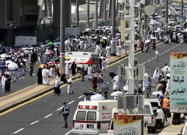 Sube a 717 cifra de muertos en La Meca