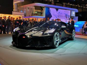 Bugatti presenta “La Voiture Noire” en el Auto Show de Ginebra