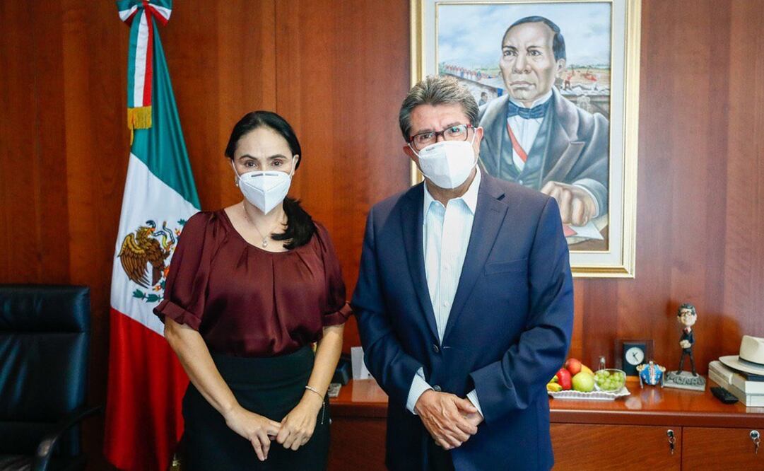 Foto tomada de Twitter @RicardoMonrealA