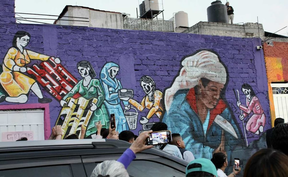 Brugada entrega nuevas obras en Pedregal de Santo Domingo: resalta iluminación de 69 kilómetros.
Foto: Especial.