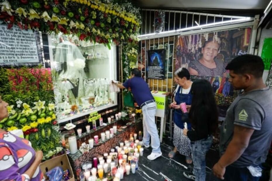 Barrio Bravo se llena de fieles de la Santa Muerte