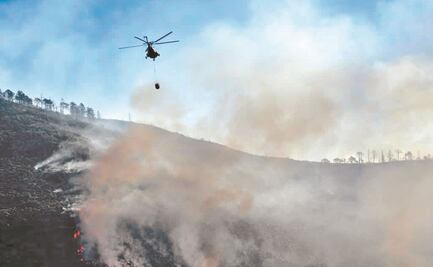 Avanza a paso lento control de incendio