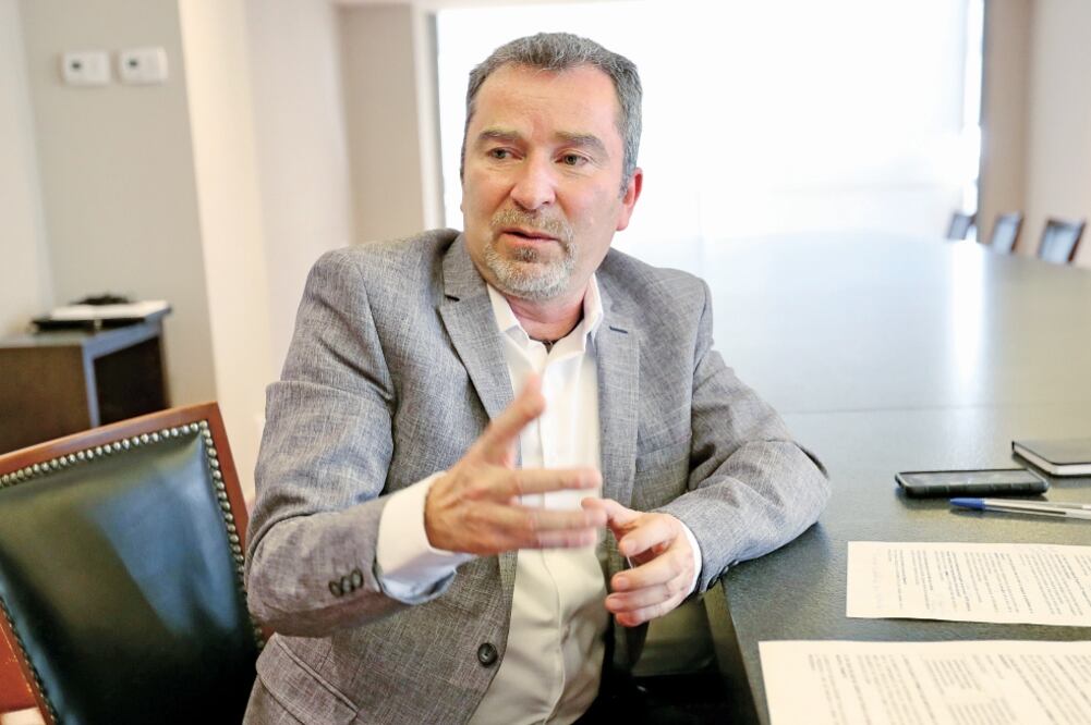 Justificación. Luis Gabriel Fagoaga, director de Control de Estacionamiento en Vía Pública de la Secretaría de Movilidad. (ARIEL OJEDA. EL UNIVERSAL)