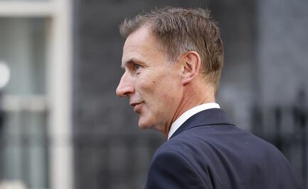 Rishi  Sunak mantiene a Jeremy Hunt como ministro de Finanzas de Reino Unido