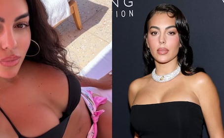 El bikini de hilo con el que Georgina Rodríguez deslumbró en Miami mientras acompaña a Cristiano Ronaldo