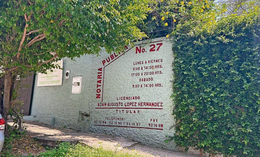 En la Notaría 27 se constituyó Escudero Construcciones, y junto a Constructora Elvic ganó la licitación por 986 mdp con Pemex. Foto: Alejandra Canchola / EL UNIVERSAL