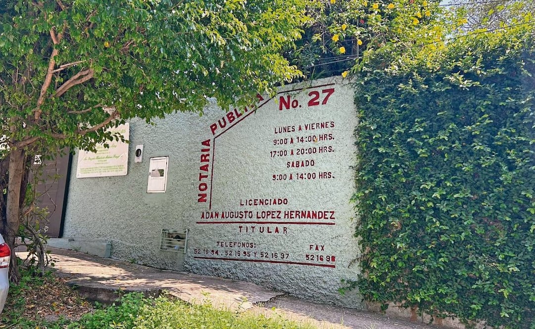 En la Notaría 27 se constituyó Escudero Construcciones, y junto a Constructora Elvic ganó la licitación por 986 mdp con Pemex. Foto: Alejandra Canchola / EL UNIVERSAL