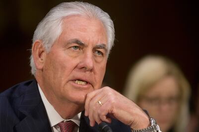 Senado confirma a Rex Tillerson como secretario de Estado de EU